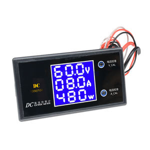 DC 0-100V 10A dijital voltmetre ampermetre wattmetre LCD ekran gerilim akım güç ölçer Volt dedektörü regülatörü - Product Image 2