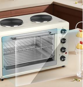 <span class=keywords><strong>Four</strong></span> électrique de grande capacité 56L pour la cuisson du pain et des pizzas, <span class=keywords><strong>porte</strong></span> en verre visuel, cuisinière-<span class=keywords><strong>four</strong></span> 2 en 1 pour la maison - Product Image 4