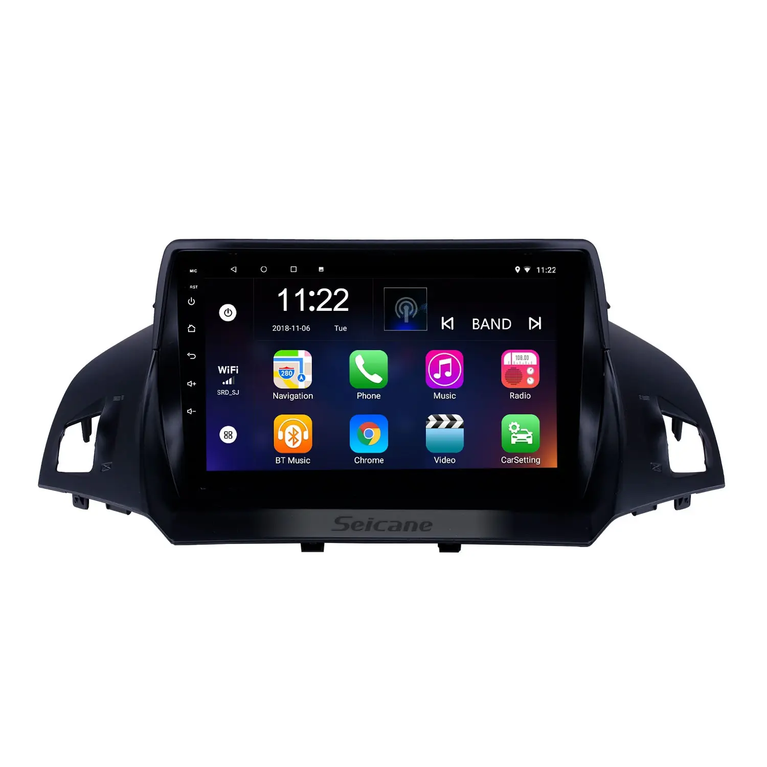Android 13.0 9 inch HD Touchscreen GPS Navigation Radio for 2013-2016 Ford Escape with USB WIFI AUX support Backup