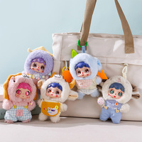 Porte-clés en peluche et vinyle des 12 signes du zodiaque, poupée réversible la plus populaire, jouet en peluche avec visage en vinyle, jouet en vinyle