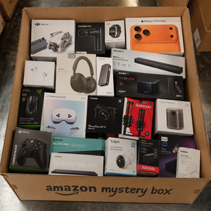 Boîte mystère électronique en gros : Appareil photo <span class=keywords><strong>Amazon</strong></span>, projecteur portable, <span class=keywords><strong>caméra</strong></span> numérique, <span class=keywords><strong>caméra</strong></span> d'action, <span class=keywords><strong>drone</strong></span> – Vente en gros - Product Image 1