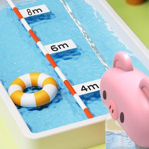 Pistola ad Acqua Elettrica a Forma di Maialino Cartoon EPT, Giocattolo Estivo per Bambini da Spiaggia e Attività all'Aperto - Product Image 2