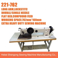 Machine à coudre industrielle à bras long SHENPENG DS221-762 pour bâches lourdes