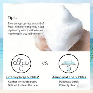 Limpiador <span class=keywords><strong>facial</strong></span> de aminoácidos, <span class=keywords><strong>limpieza</strong></span> profunda, limpiador <span class=keywords><strong>facial</strong></span> suave y no irritante <span class=keywords><strong>para</strong></span> <span class=keywords><strong>hombres</strong></span> y mujeres - Product Image 4