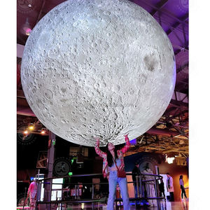 Bola <span class=keywords><strong>de</strong></span> globo terráqueo inflable <span class=keywords><strong>de</strong></span> alta calidad, globos <span class=keywords><strong>de</strong></span> Luna inflables colgantes con LED para decoración publicitaria - Product Image 1
