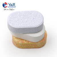 Biyobozunur Banyo Temizleyici Tablet Yedek Şişesi 500ml Aşırı Kimyasal İçermez Özelleştirilmiş Marka Logosu OEM
