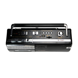 Retro Portable Cassette Recorder AM FM SW Radio BT <b>USB</b> TF Card Dual <b>Speakers</b> For Home Office Travel Use Stereo Boombox - Product Image 4