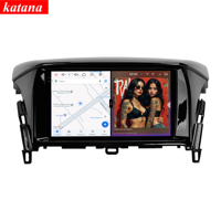 Système multimédia Android 14 120W X 6CH Série Katana pour Mitsubishi Eclipse Cross 1 2017 - 2021 8+256GB Lecteur DVD Radio de voiture Navigation