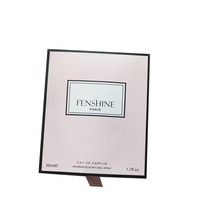 Boîte cadeau personnalisée de luxe pour huiles essentielles d'aromathérapie et crème pour les yeux, avec doublure en satin et éponge