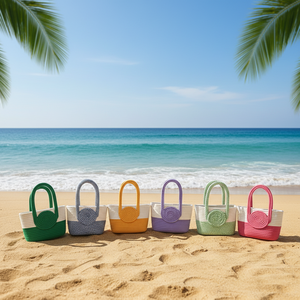 Nouveauté 2026 : Sacs cabas en corde de coton tressée à deux poignées pour <span class=keywords><strong>femme</strong></span>, sacs à bandoulière de vacances, sacs à main carrés au crochet pour <span class=keywords><strong>femme</strong></span> - Product Image 3