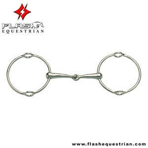 Mordaza de 2 anillos hecha a medida, broca de serpiente de enlace francés de acero inoxidable, broca de mordaza occidental holandesa, broca de plata alemana - Product Image 4