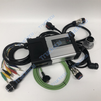 Laptop v110 para camiones, coches y furgonetas Benz, herramienta de diagnóstico DTS MONACO Vediamo Starfinder xentry c5 Doip wifi, Multiplexor mb sd c5 vs c4