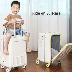 Bagages de voyage en famille Easy-Ride-on Bagages de voyage Bagages assis avec dossier de siège Cabine Bagage  TSA Lock Valise - Product Image 1