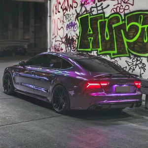 Pour Audi A7 2016-2018 Conversion en style RS7 Comprend un kit carrosserie comprenant un ensemble de pare-chocs avant <span class=keywords><strong>avec</strong></span> calandre. - Product Image 5