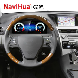หน้าจอแสดงผลแบบ Virtual Cockpit ขนาด 12.3 นิ้ว สำหรับ Lexus RX ปี 2009-2014 จอ LCD แดชบอร์ด รองรับ Carplay ชุดหน้าปัดดิจิตอล มาตรวัดความเร็ว อัพเกรด Carplay - Product Image 1