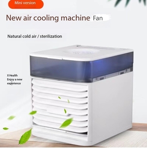 Nuevo ventilador <span class=keywords><strong>de</strong></span> refrigeración portátil Ultra USB, Humidificador interior, <span class=keywords><strong>aire</strong></span> <span class=keywords><strong>acondicionado</strong></span> Personal <span class=keywords><strong>de</strong></span> 3 velocidades con luz LED para el hogar y la Oficina - Product Image 2