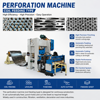 Machine de perforation de tôles à haute précision pour le poinçonnage de plaques métalliques et l'agrandissement des trous