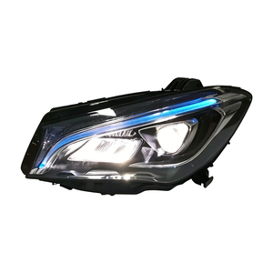 Gruppo Fari Anteriori, Versione Aggiornata 2016-2019 con 117 LED per MERCEDES-Benz <span class=keywords><strong>CLA</strong></span> CLASS 117 2013-2016 - Product Image 3