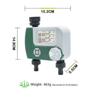 Temporizador <span class=keywords><strong>de</strong></span> <span class=keywords><strong>Riego</strong></span> para Jardín, Automático, Electrónico, Contador Digital, Material Plástico - Product Image 3