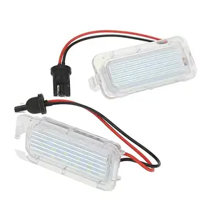 Wholesale Auto Car Spare Parts Lighting Systems White LED License Plate Lights For Ford Escape Explorer Ranger C-Max Focus