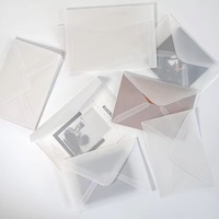 Enveloppes en vélin translucides romantiques personnalisées pour enveloppes d'invitation transparentes de mariage