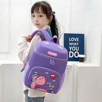 Sac à dos scolaire pour enfants Twinkle Factory, nouveau, mignon, dessin animé, ultraléger, grande capacité, imperméable, motif dinosaures