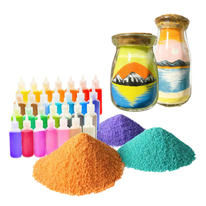 Sable fin écologique pour kits d'art du sable DIY à domicile, <span class=keywords><strong>services</strong></span> d'abonnement créatifs, aménagement paysager extérieur et projets scolaires - Product Image 1