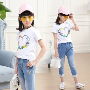 ชุดเด็กผู้หญิงขายส่งกางเกงมีระบายกันน้ำสำหรับเด็กพาลาซโซไทย - Product Image 2
