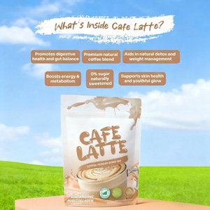 Caffè Latte Glowming Shape dal Gusto Dolce, Caffè Latte alla Moringa in Bustina, Alimento Benessere Dimagrante - Product Image 3