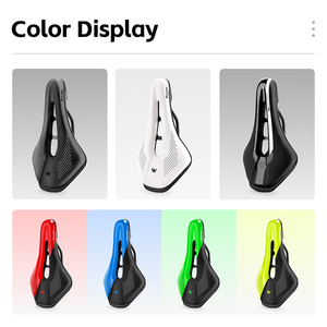 Sillín <span class=keywords><strong>de</strong></span> Bicicleta <span class=keywords><strong>de</strong></span> Carreras WEST BIKING con Guía <span class=keywords><strong>de</strong></span> Aire Hueca, Cómodo, Aerodinámico, Antideslizante, Absorbe Impactos, Repuesto - Product Image 6