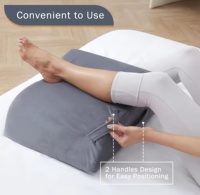 Oreillers d'élévation des jambes, oreiller en mousse à mémoire de forme pour dormir, pour les gonflements, oreiller surélevé après une chirurgie, vente en gros personnalisée, usine en vrac