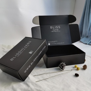 Boîte rigide en carton brun personnalisée avec lamination mate, matériaux recyclés imprimés, emballage pour chaussures, boîte d'expédition - Product Image 1