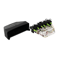 Terminal de Acceso de Fibra Óptica Preterminado FTTH, 10 Fibras SC APC IP68, Caja de Terminales de Fibra Óptica para Exteriores con Divisor PLC 1x8