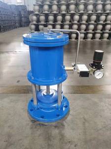 Válvula Neumática Hidráulica de Ángulo Controlado para Drenaje y Antiobstrucción de Aguas Residuales, con Puerto de 4 Pulgadas, AC 220V, Modelo JM744X - Product Image 2