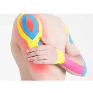 Ruban <span class=keywords><strong>de</strong></span> fitness avec logo personnalisé ruban <span class=keywords><strong>de</strong></span> kinésiologie sportive à compression médicale - Product Image 2