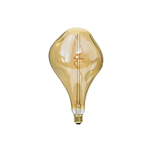 Оптовая продажа, индивидуальная Светодиодная лампа накаливания A165, Светодиодная лампа накаливания, винтажная лампа Эдисона