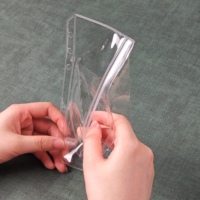 Pochettes pour classeurs A6 A5 A7 A8, pochettes transparentes en PVC avec fermeture éclair, pochettes doubles, enveloppes de budget pour argent, enveloppes à monnaie sans tête de fermeture éclair