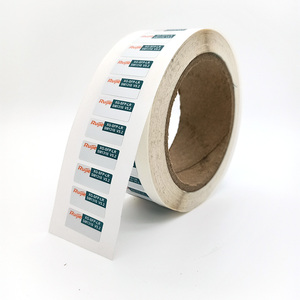 Wholesale Custom Pearly Battery Film Electrical Nameplate Barcode Trademark PET Waterproof Adhesive Sticker <strong>Label</strong> <strong>Roll</strong> - Product Image 5
