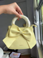 Sac à main décontracté pour femme, nouvelle collection printemps, en cuir PU avec nœud, fermeture éclair, doublure polyester, sac messager pour femme