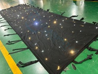 Vente en gros de lumière LED étoilée 3in1 LED RVB rideau d'étoiles DMX équipement d'éclairage de scène DJ Disco lumières pour événement de club de fête
