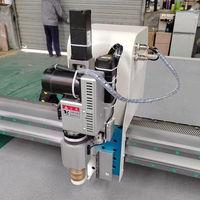Cortadora CNC con Cuchilla Oscilante Motorizada de Alta Velocidad, Mesa de Alimentación Automática, Plotter de Corte para Cuero/Tela/PVC/EVA