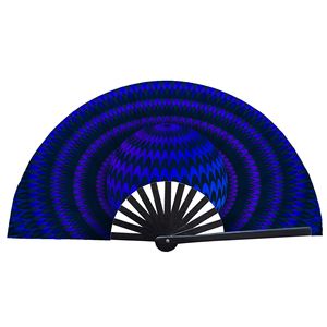 Nouveauté 2025 : Éventails en bambou personnalisés avec impression décorative - Product Image 1
