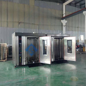 Four rotatif commercial - Électrique/Diesel/Gaz en option, Chauffage uniforme pour baguette et <span class=keywords><strong>pain</strong></span> 16/32/68 plateaux Four rotatif - Product Image 4