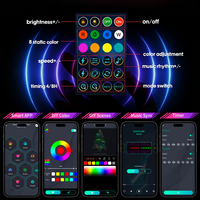 Tira de Luces LED RGB de Bajo Voltaje 5V, Autoadhesiva, Sincronización con Música, Cambio de Color, Luces LED para Ambiente de Juegos Electrónicos
