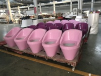 Fabricant chinois de toilettes Wc Toilettes en plastique monobloc bon marché à vendre