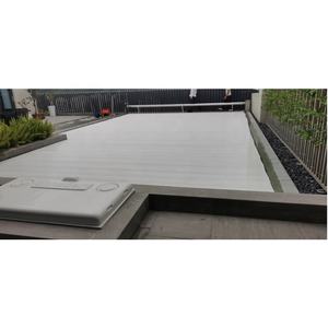 <span class=keywords><strong>Couverture</strong></span> de <span class=keywords><strong>piscine</strong></span> automatique à lamelles rigides rétractables populaires, en polycarbonate, avec rouleau électrique - Product Image 1