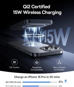 Batterie externe USB-C 10000mAh 22.5W <span class=keywords><strong>Chargeur</strong></span> portable certifié 15W Charge rapide <span class=keywords><strong>sans</strong></span> <span class=keywords><strong>fil</strong></span> PD pour iPhone - Product Image 2