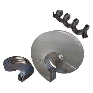 Transportador de tornillo en espiral industrial Vuelo continuo sin eje de paso largo Vuelo transportador de tornillo seccional - Product Image 5