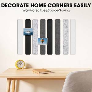 Juego de 8 Paneles Acústicos Absorbentes de Sonido de Poliéster con Diseño Chino de Alta Calidad para Sala de Estar y Dormitorio - Product Image 3