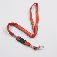 CH Wholesale Sublimation Printing Polyester Lanyards With Logo Custom Certification Keychain OEM ODM ECO Promotion Event Gifts